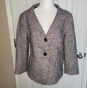 DKNY Tweed Blazer Jacket